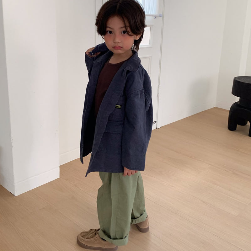 Cantucci Studio - Korean Junior Fashion - #childrensboutique - Carmel Work Jacket - 4