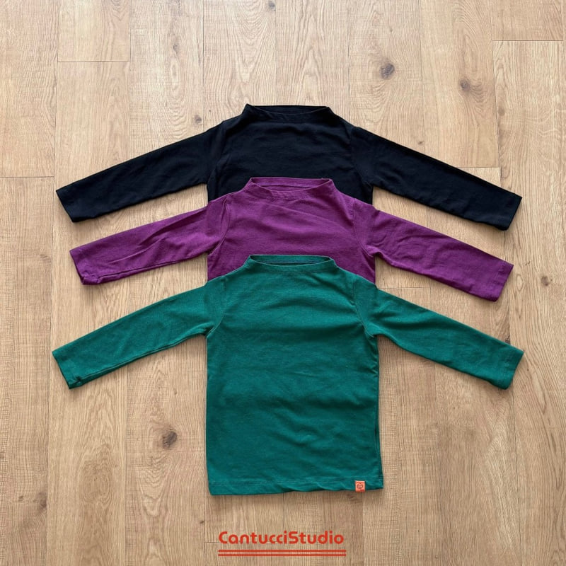 Cantucci Studio - Korean Junior Fashion - #designkidswear - Eggplant Tee
