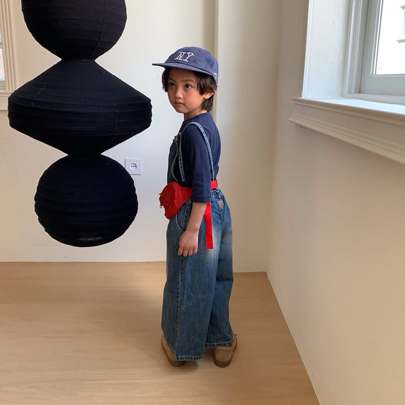 Cantucci Studio - Korean Junior Fashion - #fashionkids - Atlas Denim Overalls - 5