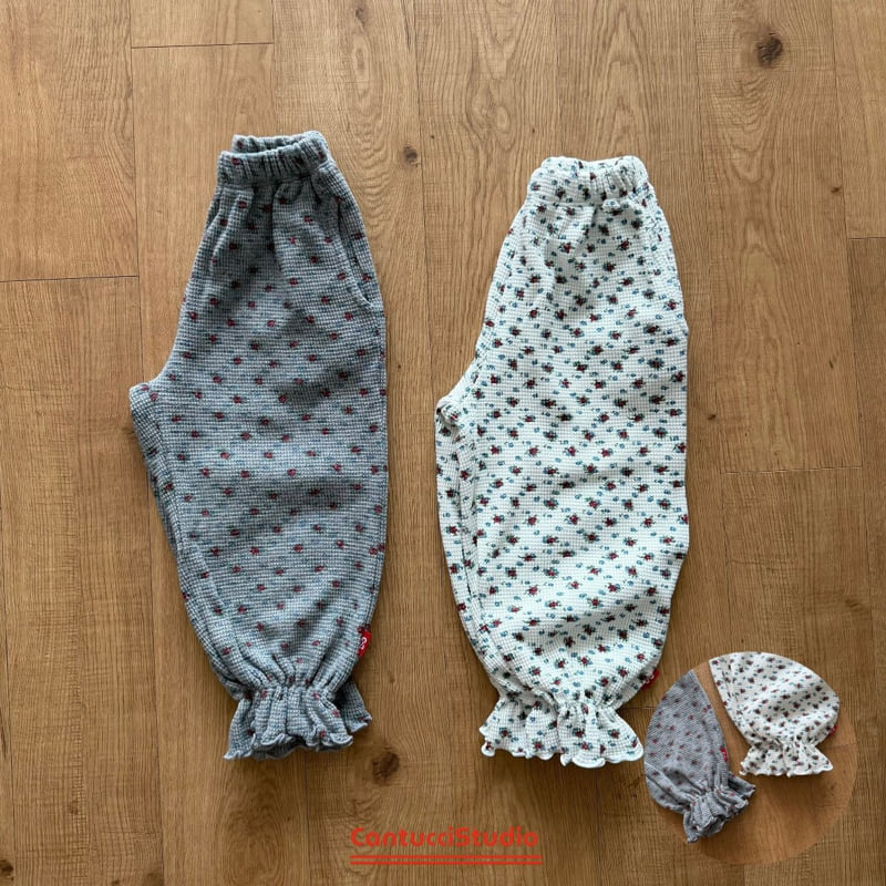 Cantucci Studio - Korean Junior Fashion - #kidsshorts - Malibu Flower Pants