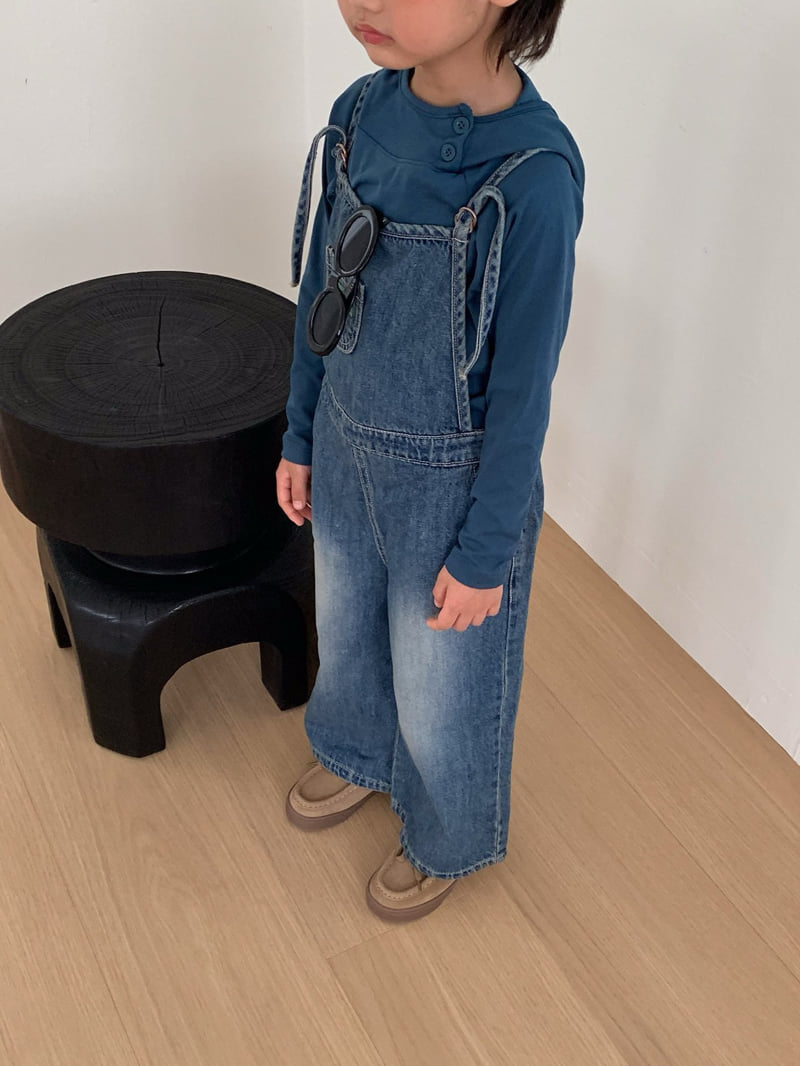 Cantucci Studio - Korean Junior Fashion - #littlefashionista - Atlas Denim Overalls - 10