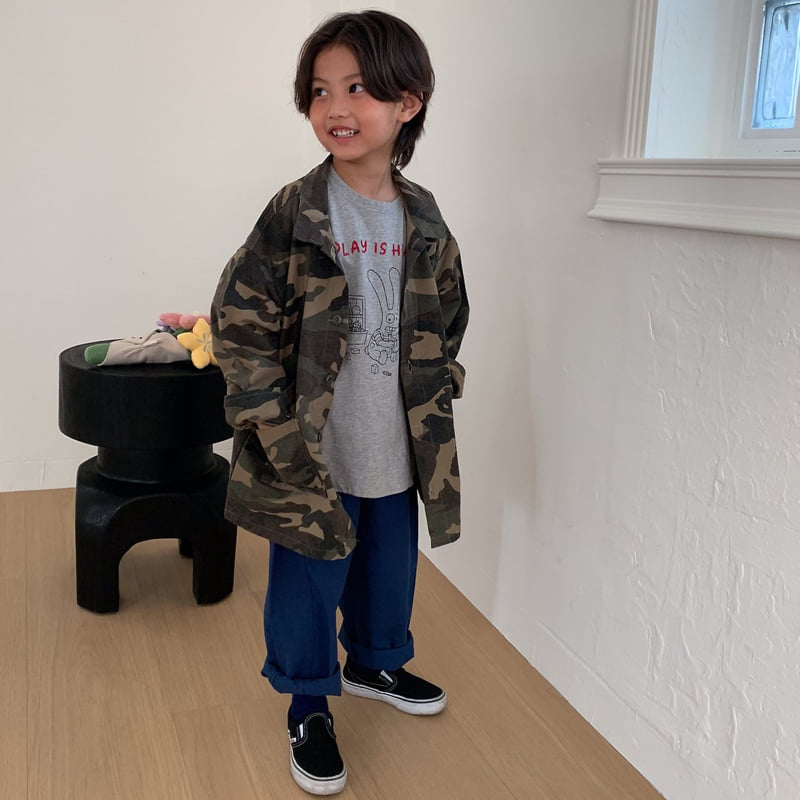 Cantucci Studio - Korean Junior Fashion - #littlefashionista - Carmel Work Jacket - 11