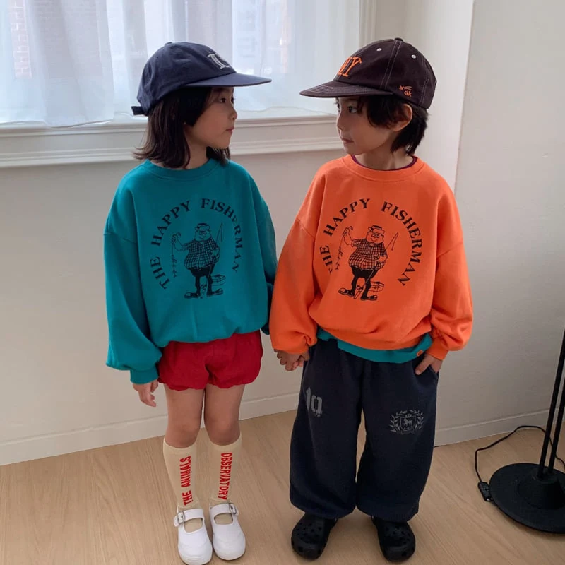 Cantucci Studio - Korean Junior Fashion - #littlefashionista - Fishing Sweatshirts - 2