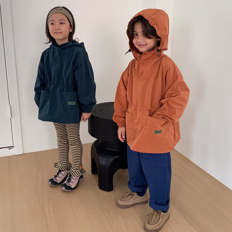 Cantucci Studio - Korean Junior Fashion - #littlefashionista - Woody Hoody Anorak jacket - 3