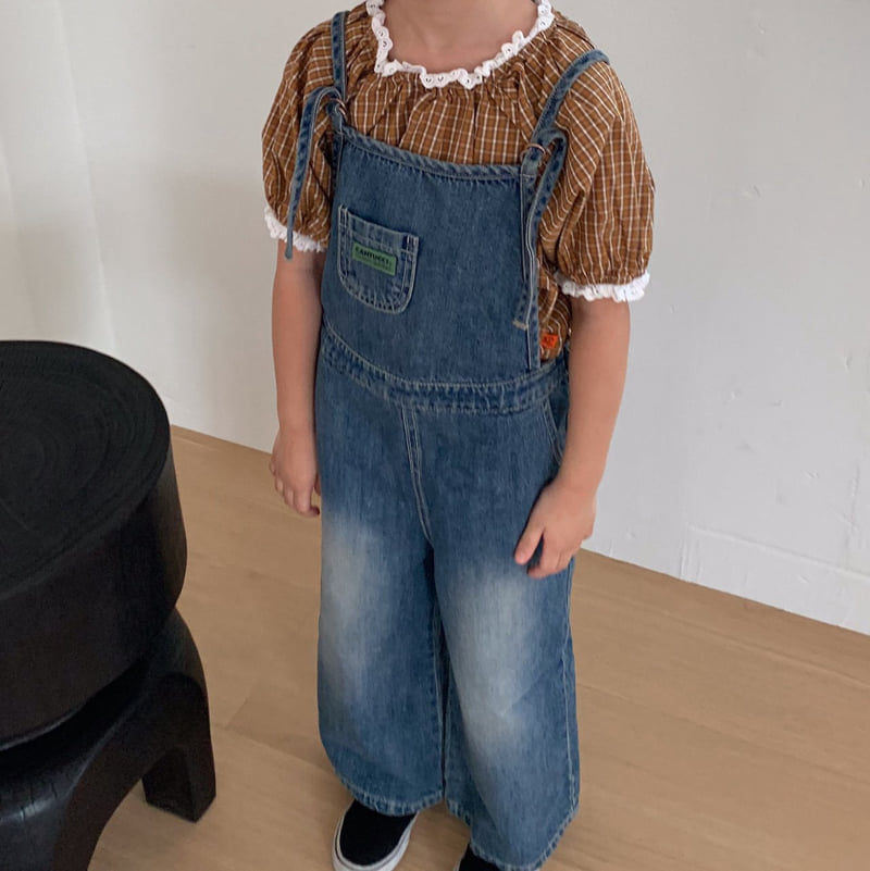 Cantucci Studio - Korean Junior Fashion - #magicofchildhood - Atlas Denim Overalls - 11