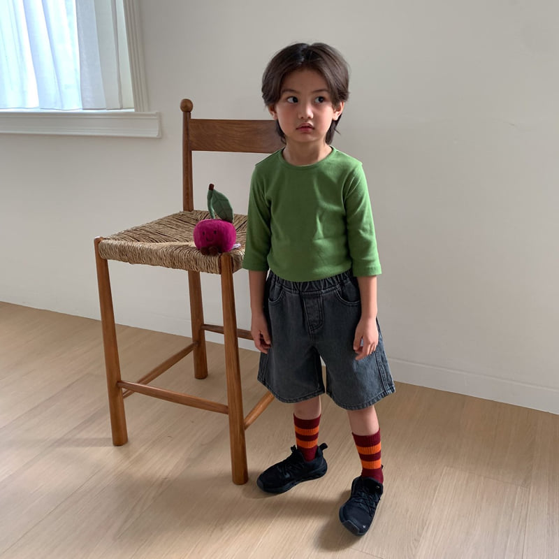 Cantucci Studio - Korean Junior Fashion - #minifashionista - Smart Short Denim - 11