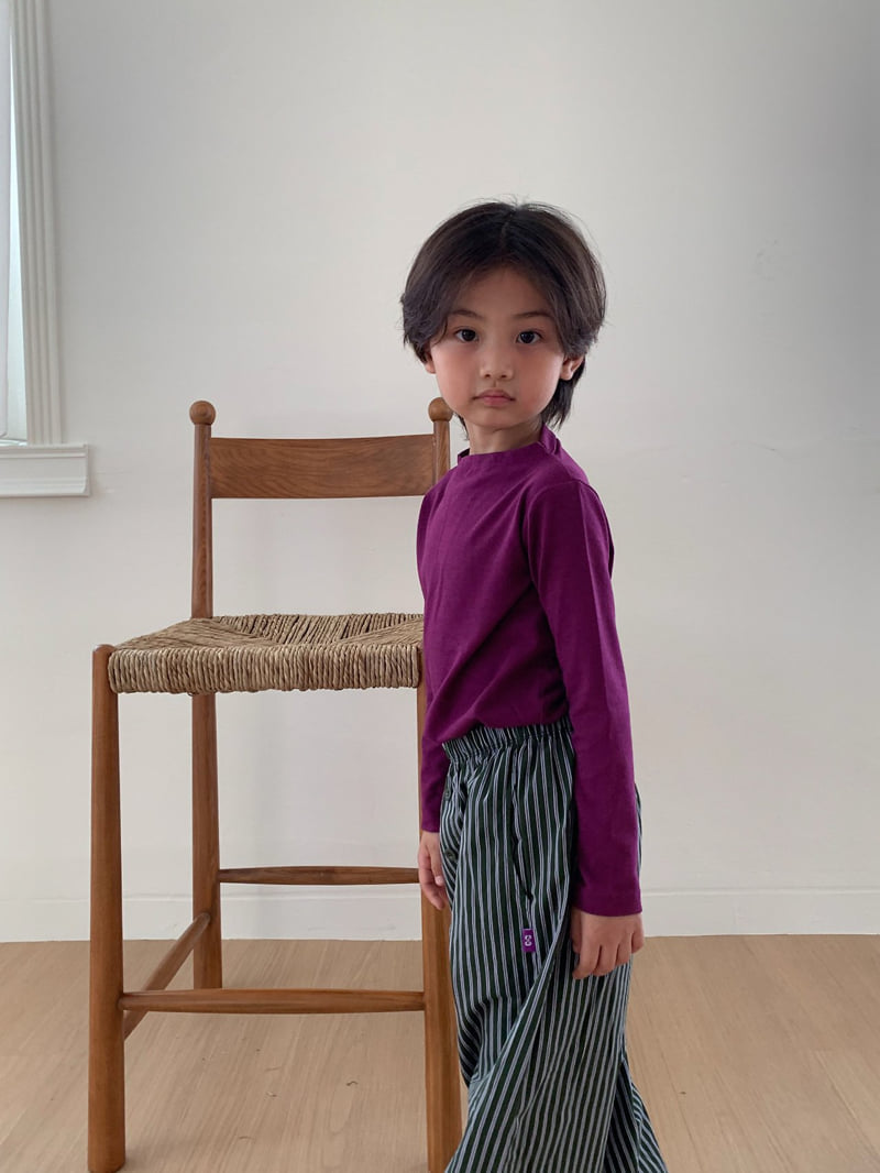 Cantucci Studio - Korean Junior Fashion - #minifashionista - Eggplant Tee - 10