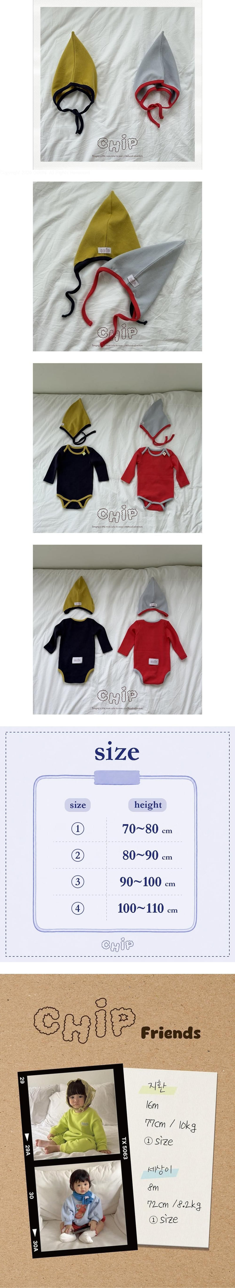 Chip - Korean Baby Fashion - #onlinebabyshop - Fairy Corn Bonnet