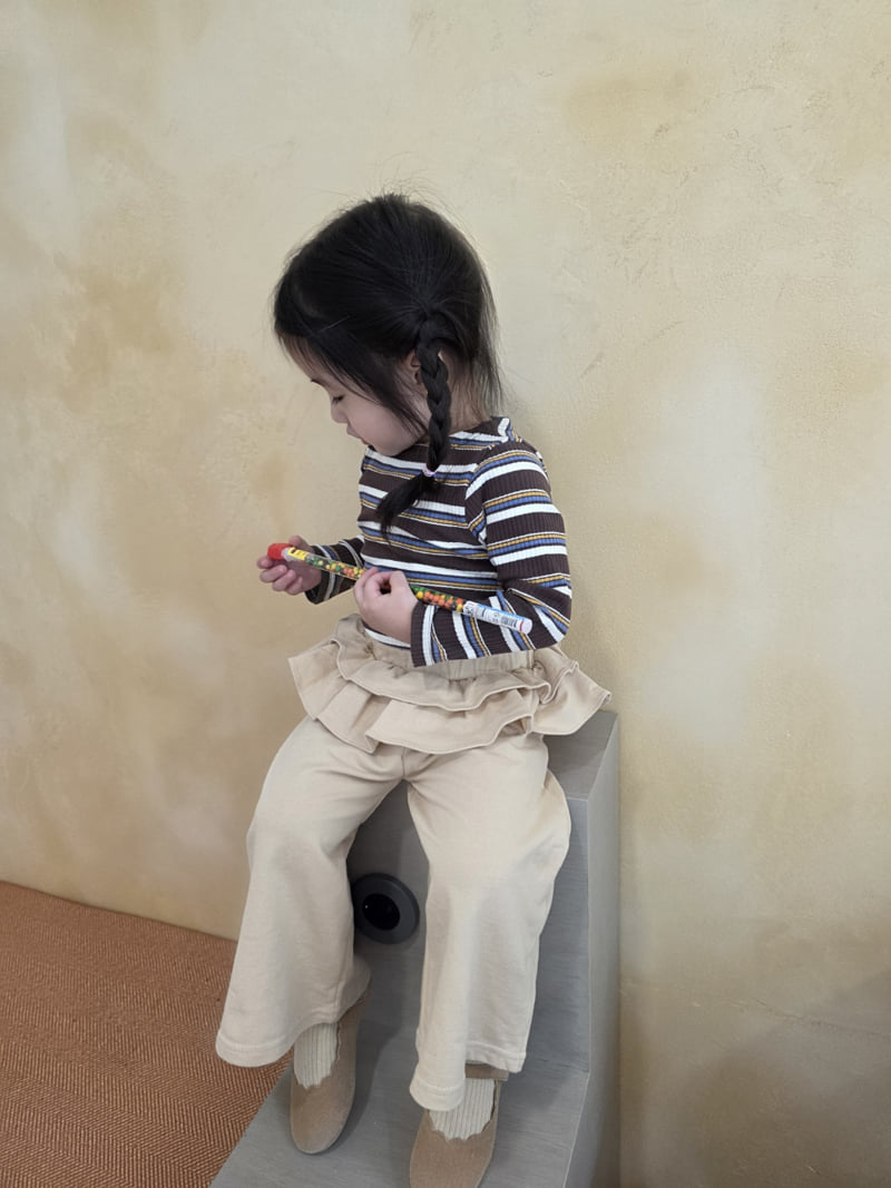 Color - Korean Children Fashion - #Kfashion4kids - Multi Tee - 9