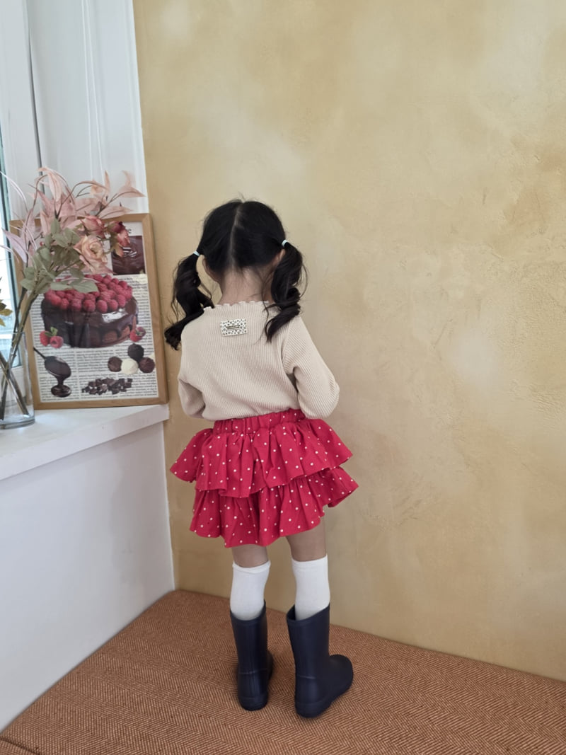 Color - Korean Children Fashion - #kidzfashiontrend - Donught Skirt Pants - 4