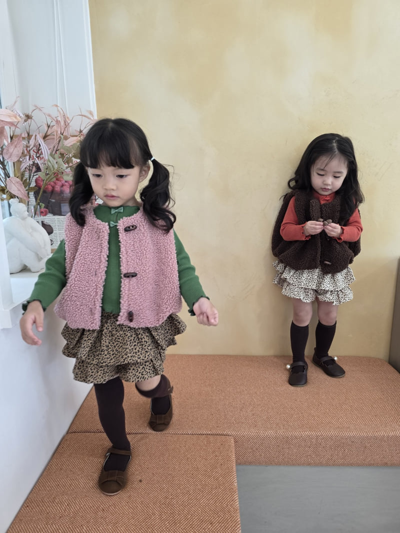 Color - Korean Children Fashion - #childofig - Pogen Vest - 11