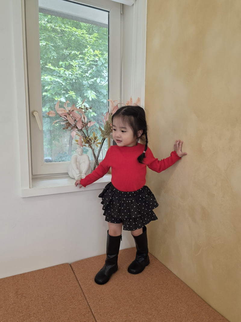 Color - Korean Children Fashion - #childofig - Donught Skirt Pants - 10