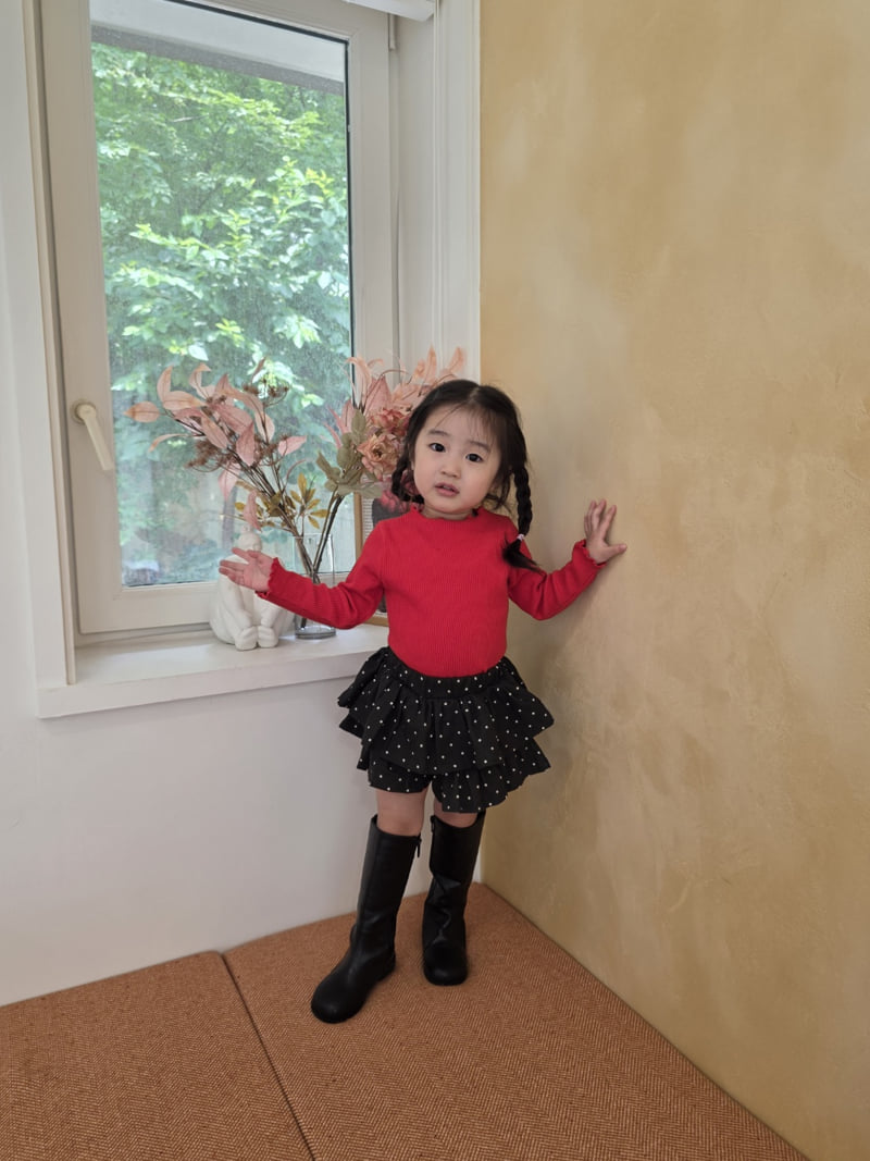 Color - Korean Children Fashion - #childofig - Donught Skirt Pants - 9