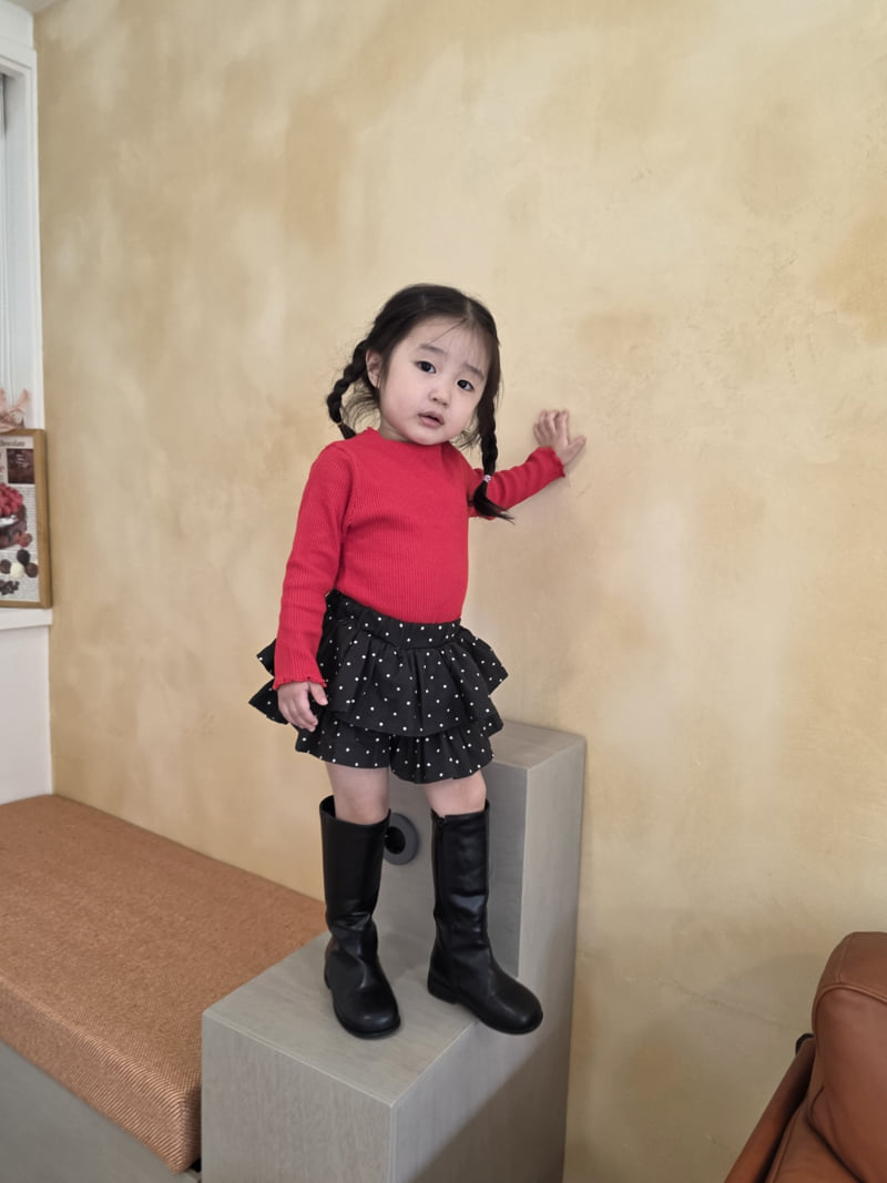 Color - Korean Children Fashion - #designkidswear - Donught Skirt Pants - 12