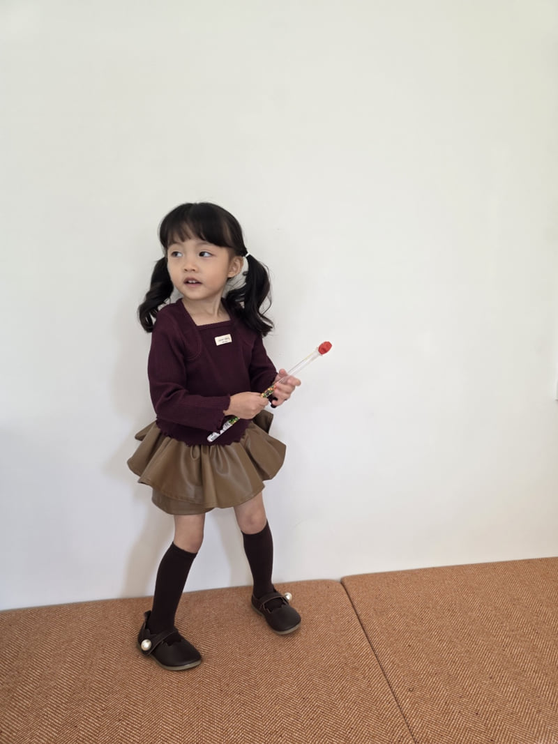 Color - Korean Children Fashion - #discoveringself - Skirt Pants - 9