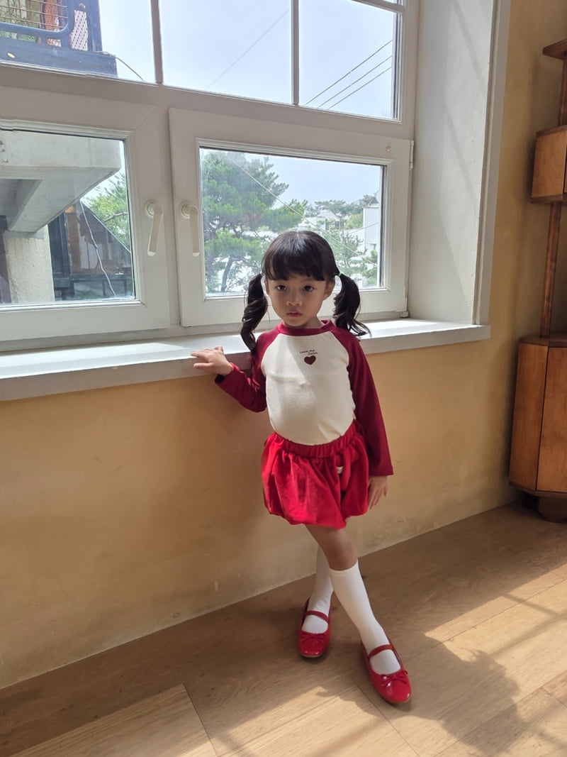 Color - Korean Children Fashion - #kidsshorts - Raglan Tee - 12