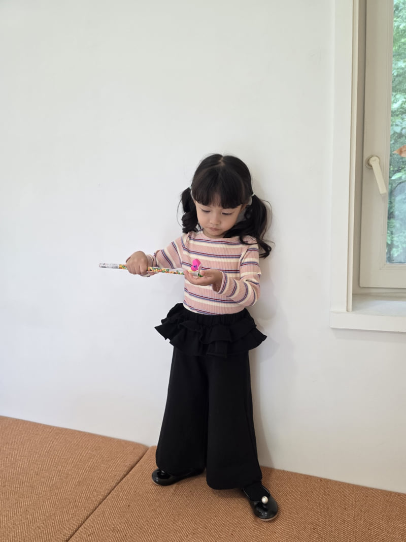 Color - Korean Children Fashion - #kidsshorts - Multi Tee - 6