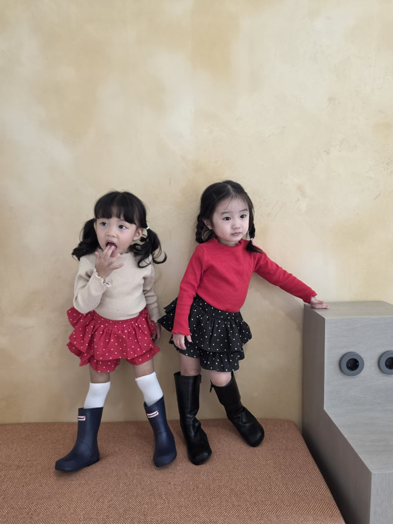 Color - Korean Children Fashion - #kidsshorts - Donught Skirt Pants