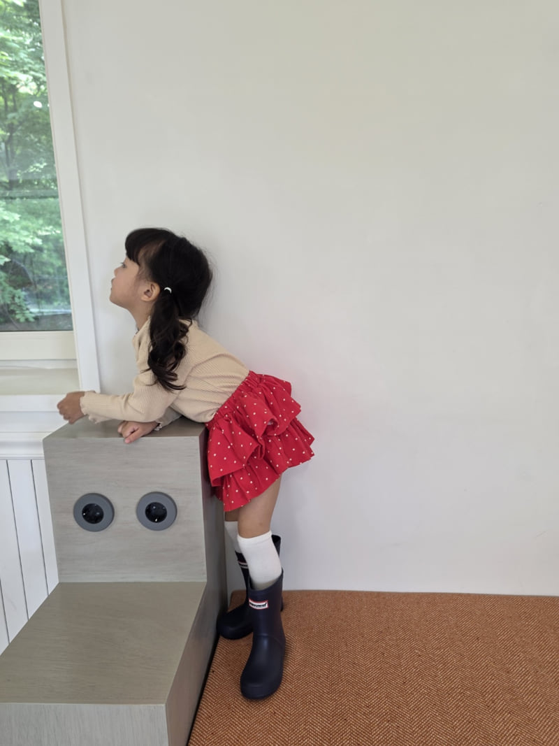 Color - Korean Children Fashion - #minifashionista - Donught Skirt Pants - 7