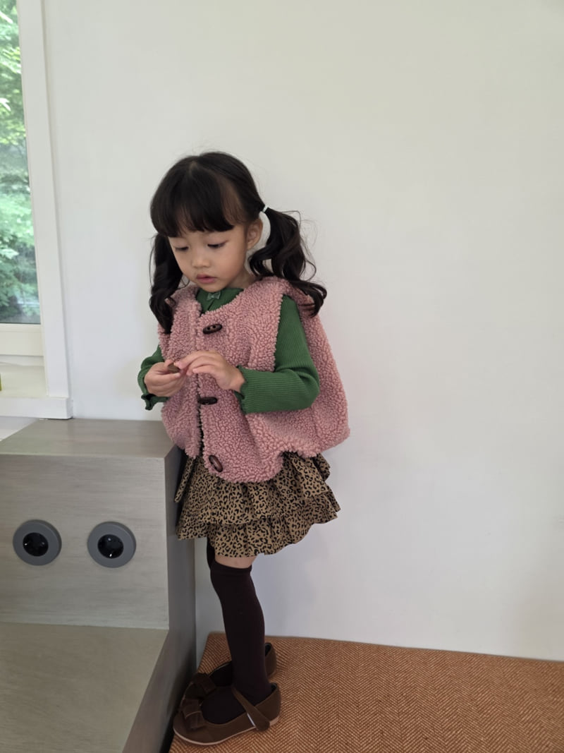 Color - Korean Children Fashion - #prettylittlegirls - Pogen Vest - 10