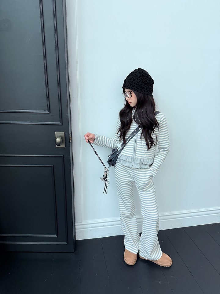 Comma - Korean Children Fashion - #Kfashion4kids - Wide Bootcut Pants - 12