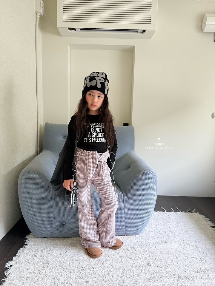 Comma - Korean Children Fashion - #childofig - Wide Bootcut Pants - 3