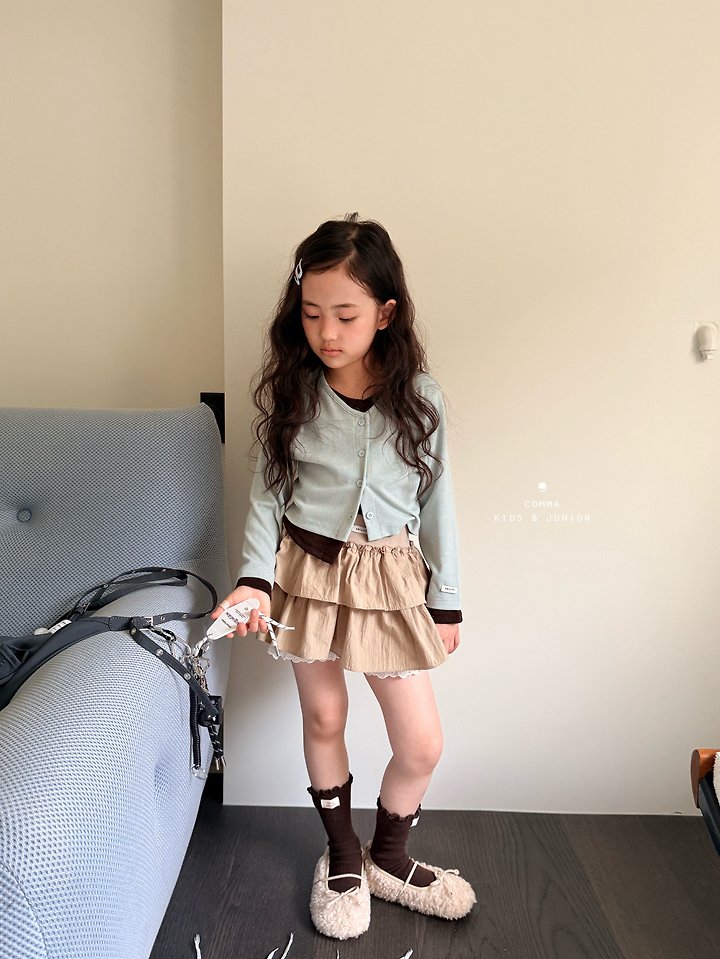 Comma - Korean Children Fashion - #childofig - Colorblock Cardigan - 5