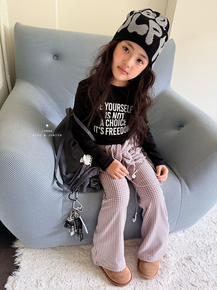 Comma - Korean Children Fashion - #childrensboutique - Wide Bootcut Pants - 5