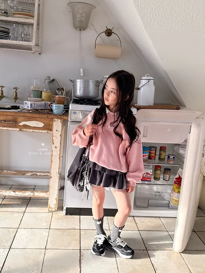 Comma - Korean Children Fashion - #childrensboutique - 07 Collar Sweatshirt - 9