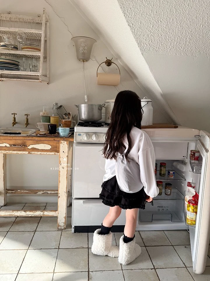 Comma - Korean Children Fashion - #childrensboutique - Cut-Line Boxy Tee - 2