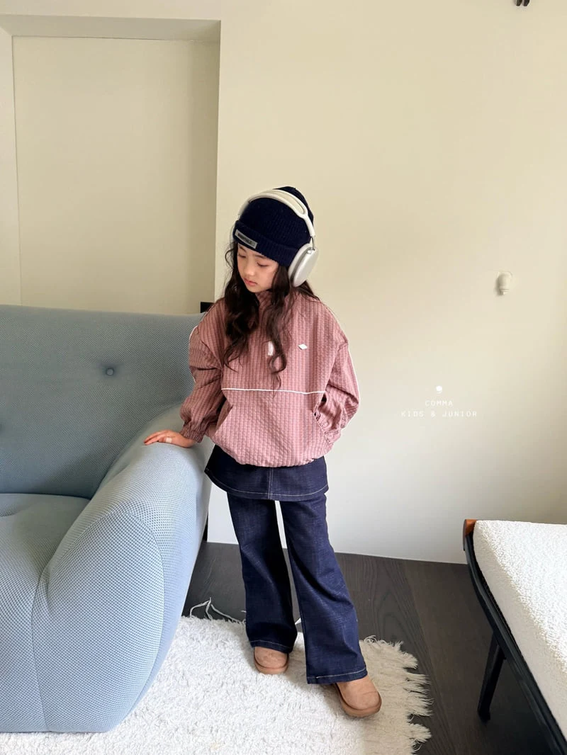Comma - Korean Children Fashion - #childrensboutique - Half Zip-Up Windbreaker - 11