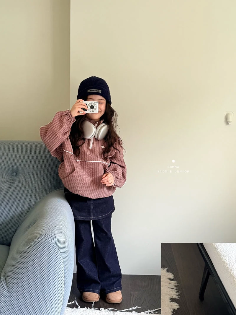 Comma - Korean Children Fashion - #designkidswear - Half Zip-Up Windbreaker - 12