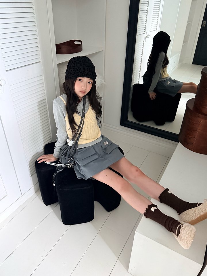 Comma - Korean Children Fashion - #discoveringself - Bustier Layered Tee