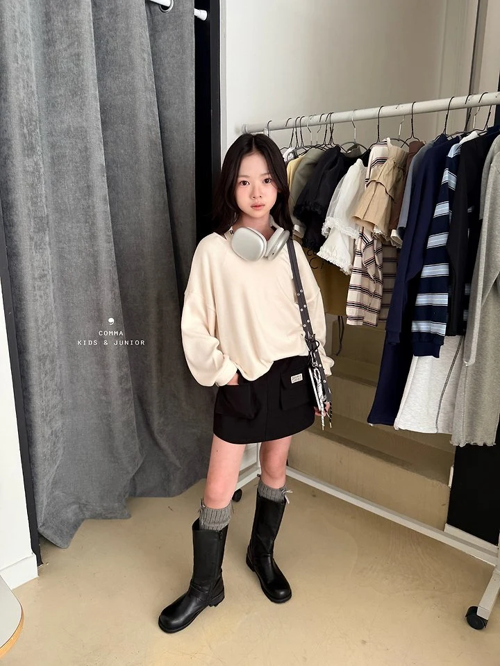 Comma - Korean Children Fashion - #discoveringself - Cargo Skirt Pants - 11