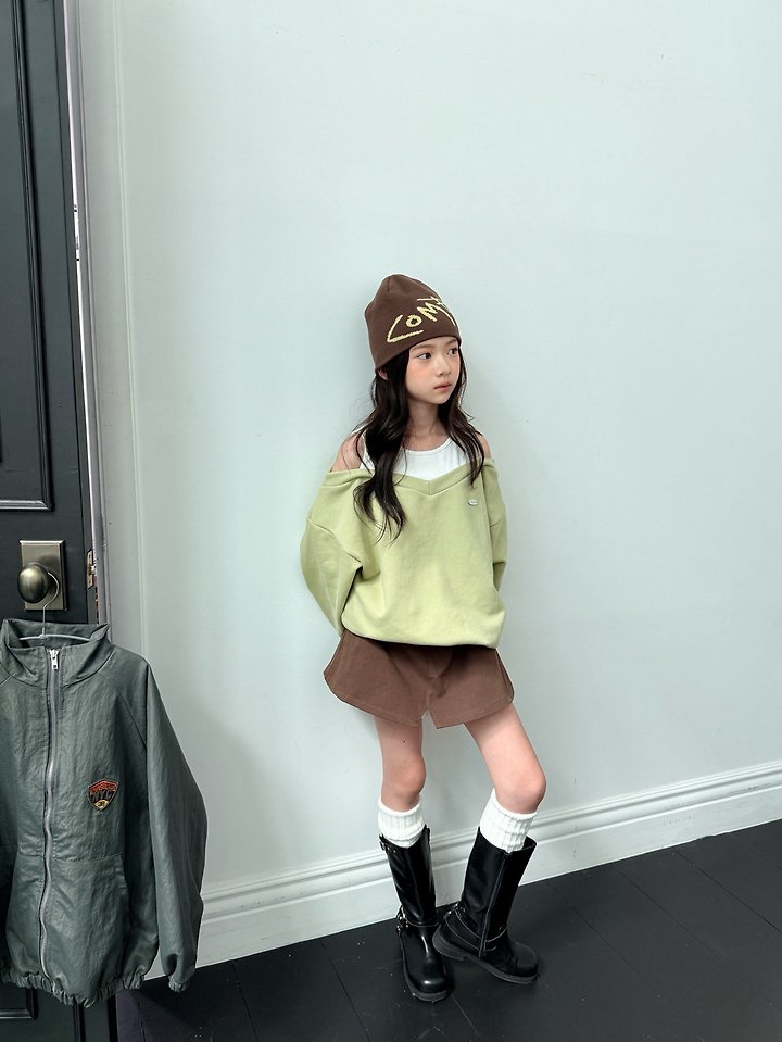 Comma - Korean Children Fashion - #discoveringself - Layered Shorts - 12