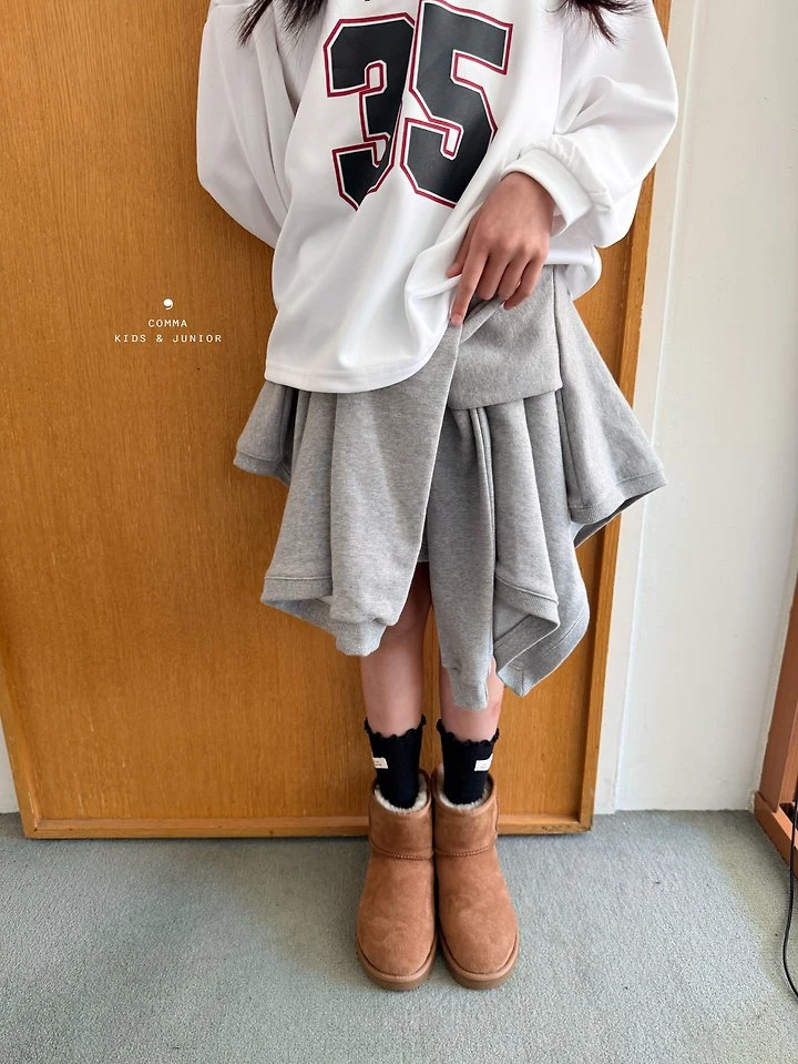 Comma - Korean Children Fashion - #fashionkids - Tie-Front Skirt Pants - 2