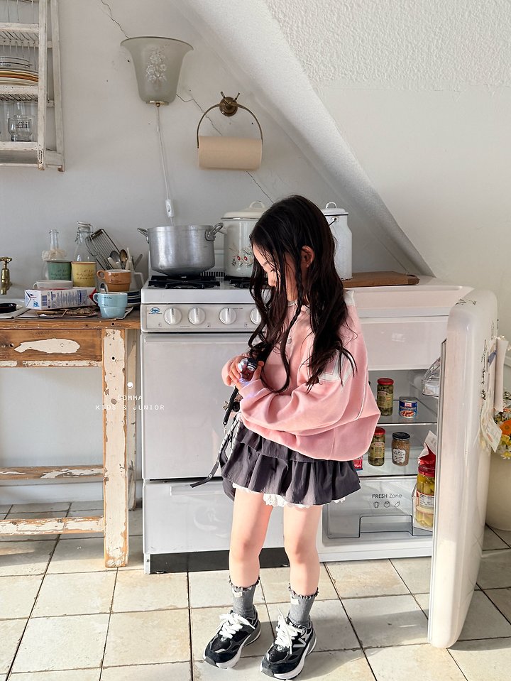 Comma - Korean Children Fashion - #fashionkids - Label Cancan Skirt - 9