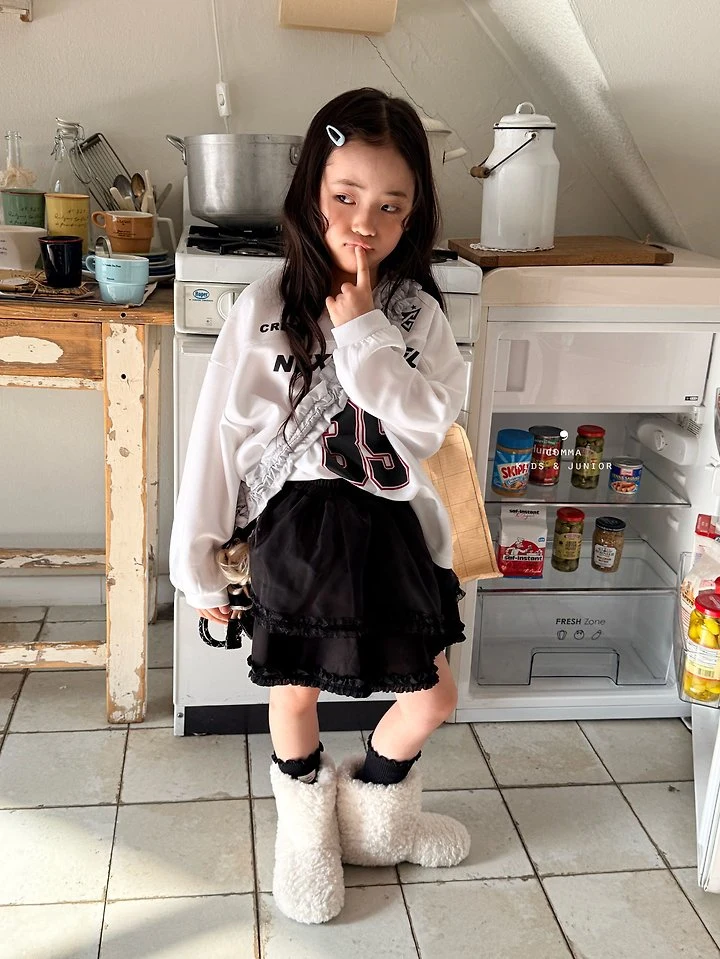 Comma - Korean Children Fashion - #fashionkids - Cut-Line Boxy Tee - 5