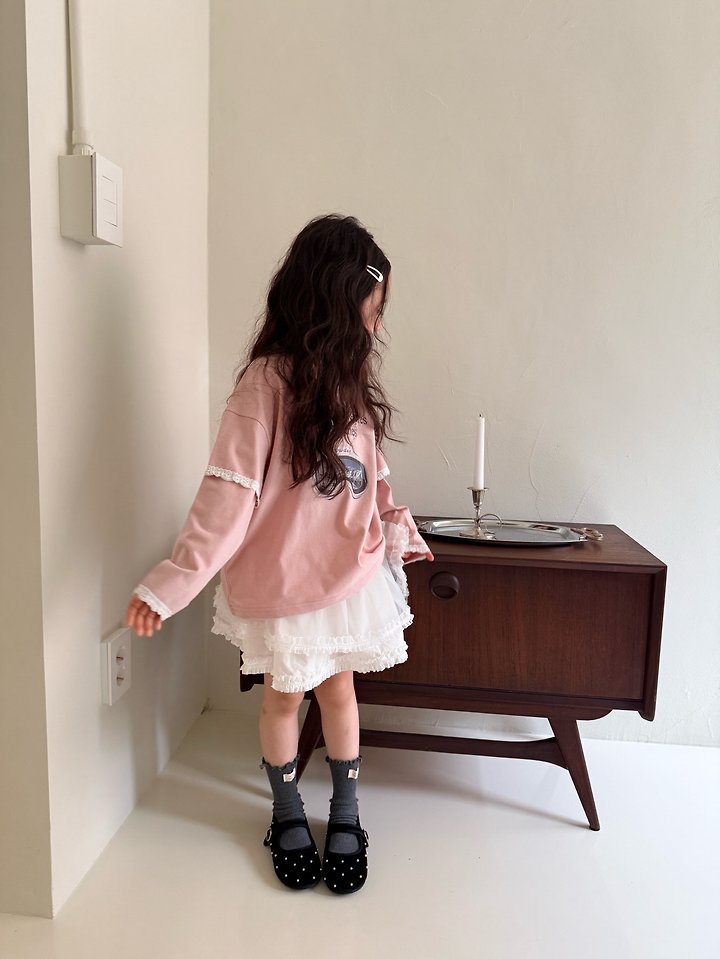 Comma - Korean Children Fashion - #fashionkids - Frill Shirring Skirt - 2