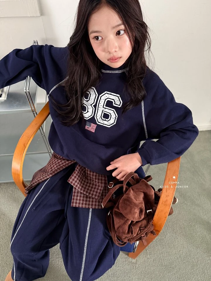 Comma - Korean Children Fashion - #kidsshorts - 86 Raglan Sweatshirt