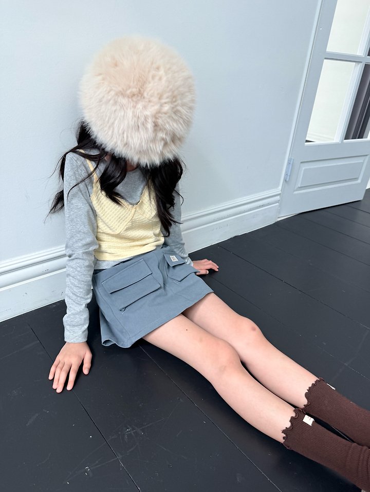 Comma - Korean Children Fashion - #kidsshorts - Bustier Layered Tee - 4