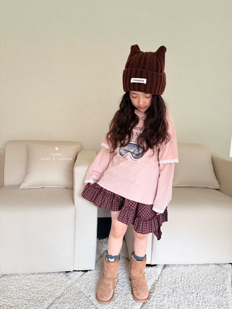 Comma - Korean Children Fashion - #kidsstore - Goggle Lace Tee - 6