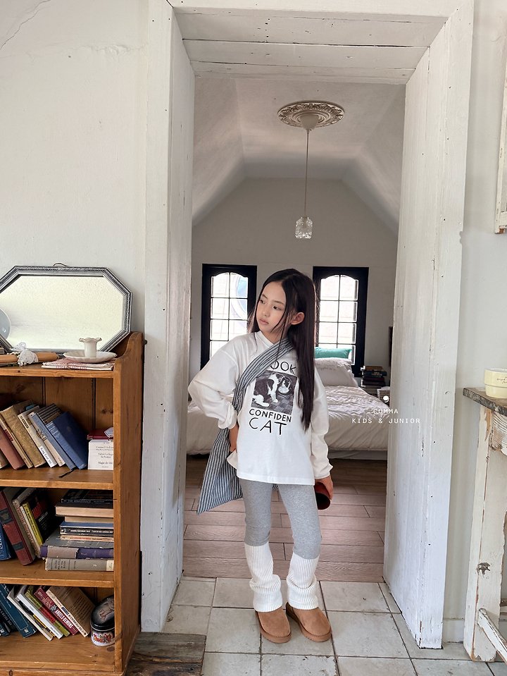 Comma - Korean Children Fashion - #kidsstore - Warmer Leggings - 2