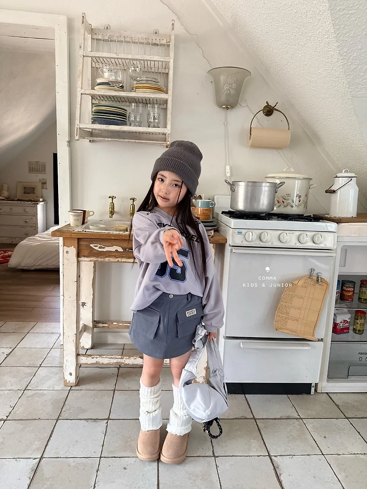 Comma - Korean Children Fashion - #kidsstore - Cut-Line Boxy Tee - 7