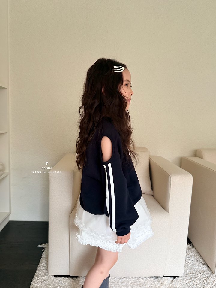 Comma - Korean Children Fashion - #kidsshorts - Frill Shirring Skirt - 4
