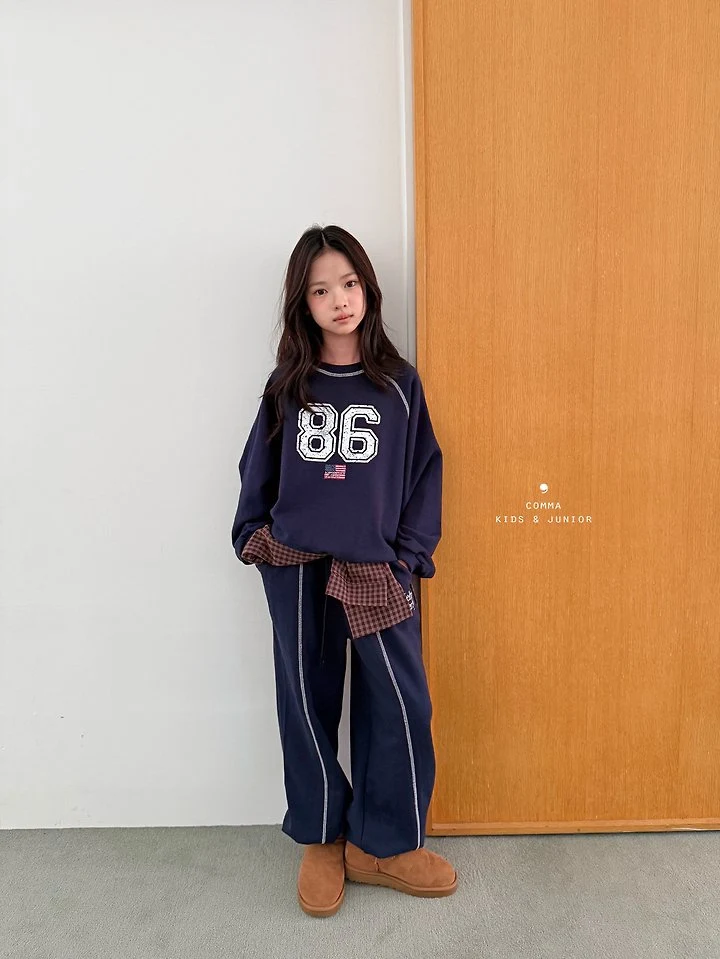 Comma - Korean Children Fashion - #kidzfashiontrend - 86 Raglan Sweatshirt - 3