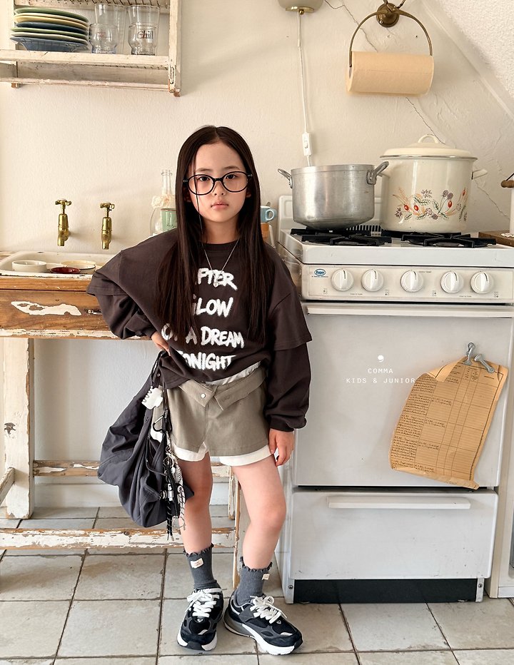 Comma - Korean Children Fashion - #kidzfashiontrend - Layered Shorts - 2