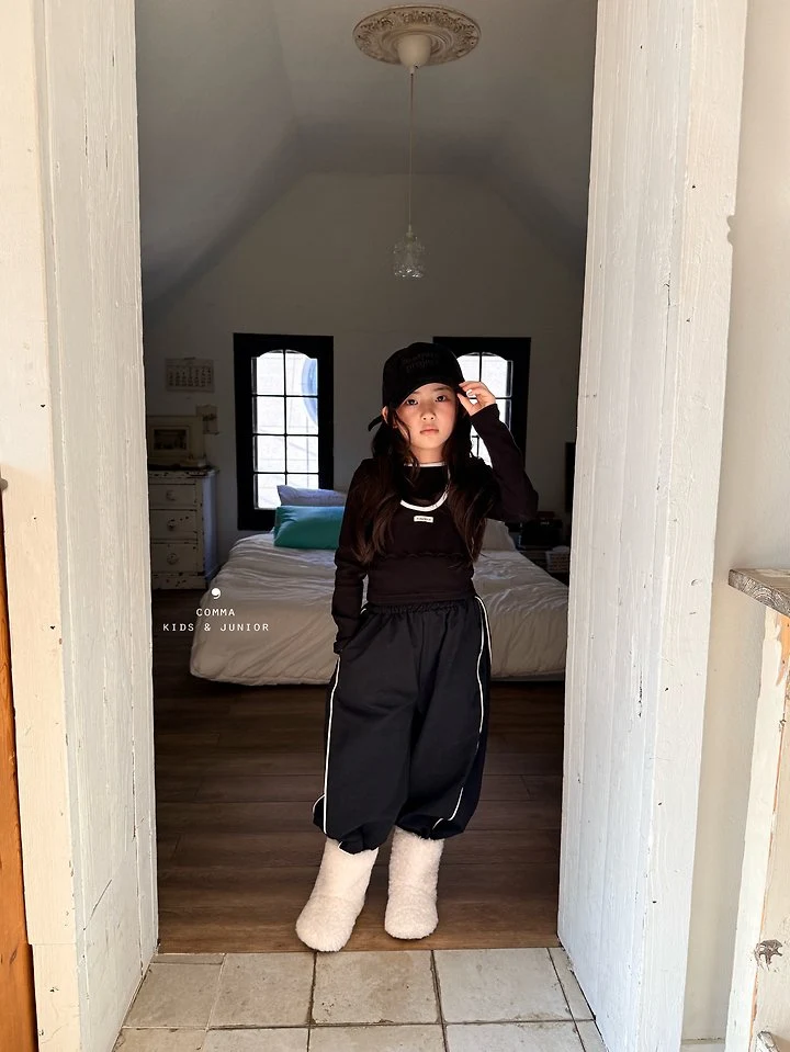 Comma - Korean Children Fashion - #littlefashionista - Piping Line Pants - 3