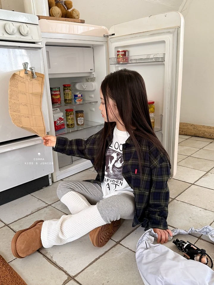 Comma - Korean Children Fashion - #littlefashionista - Check Shirt - 11