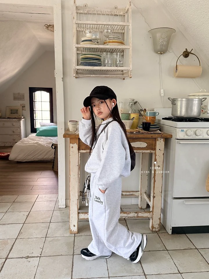 Comma - Korean Children Fashion - #littlefashionista - Cut-Line Embroidered Pants - 8